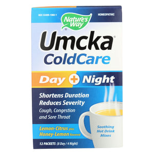 Nature's Way Umcka Coldcare Drink - Day And Night - 12 Count - Vita-Shoppe.com