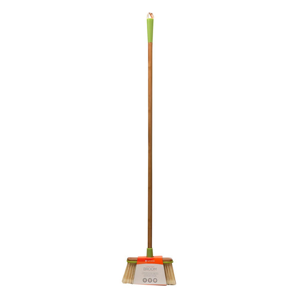 Full Circle Home - Clean Sweep Wood Broom - Green - 1 Count - Vita-Shoppe.com