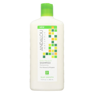 Andalou Naturals Silky Smooth Shampoo - Exotic Marula Oil - 11.5 Fl Oz - Vita-Shoppe.com