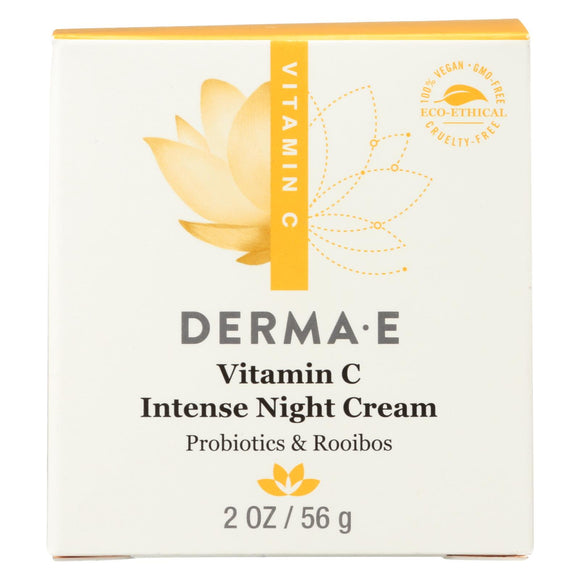 Derma E Vitamin C - Intense Night Cream - 2 Oz - Vita-Shoppe.com