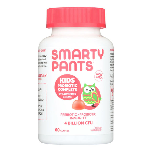 Smartypants Kids Probiotic - Straw Creme - 60 Count - Vita-Shoppe.com