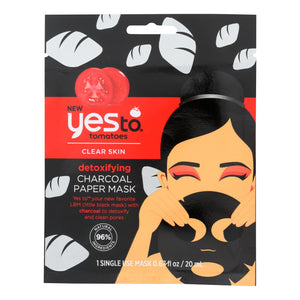 Yes To - Mask Charcoal Paper - Case Of 6 - .67 Fz - Vita-Shoppe.com