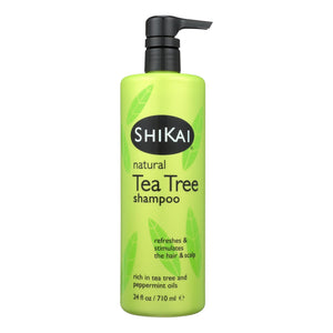 Shikai Products Shampoo - Tea Tree - 24 Fl Oz - Vita-Shoppe.com