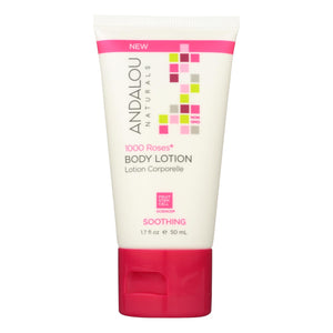 Andalou Naturals Lotion - 1000 Roses - Case Of 6 - 1.7 Fl Oz. - Vita-Shoppe.com