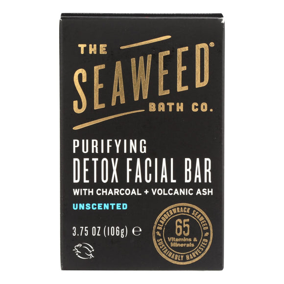 The Seaweed Bath Co Soap - Bar - Detox - Facial - 3.75 Oz - Vita-Shoppe.com