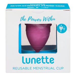 Lunette Menstrual Cup - Violet - Size 1 - 1 Count - Vita-Shoppe.com