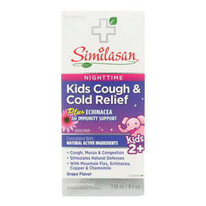 Similasan Kid's Cold Syrup - Fever Relief - 4 Fl Oz - Vita-Shoppe.com