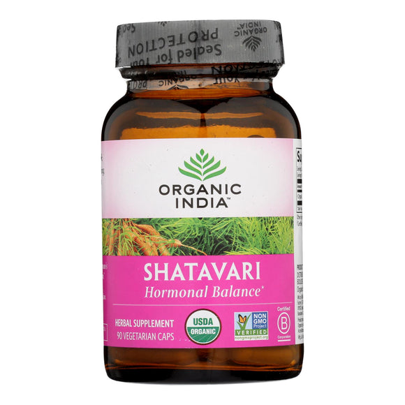 Organic India Usa Whole Herb Supplement, Shatavari  - 1 Each - 90 Vcap - Vita-Shoppe.com