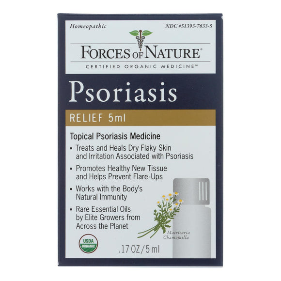Forces Of Nature - Psoriasis Relief - 1 Each - 5 Ml - Vita-Shoppe.com