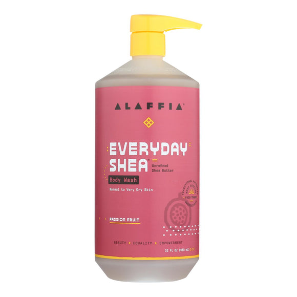 Alaffia - Body Wash - Passion Fruit - 32 Fl Oz. - Vita-Shoppe.com
