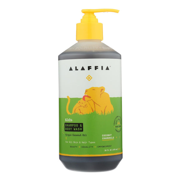 Alaffia - Everyday Shampoo And Body Wash - Coconut Chamomile - 16 Fl Oz. - Vita-Shoppe.com