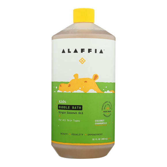 Alaffia - Everyday Bubble Bath - Coconut Chamomile - 32 Fl Oz. - Vita-Shoppe.com
