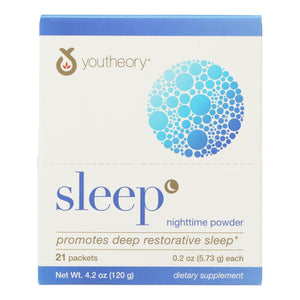 Youtheory Sleep Nighttime Powder  - 1 Each - 21 Ct - Vita-Shoppe.com