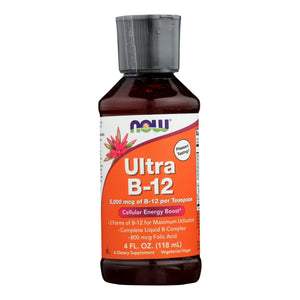 Now Foods - Ultra B12 Liquid Complex - 1 Each-4 Oz - Vita-Shoppe.com