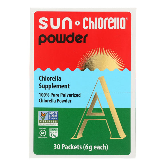 Sun Chlorella Powderpacket  - 1 Each - 180 Grm - Vita-Shoppe.com