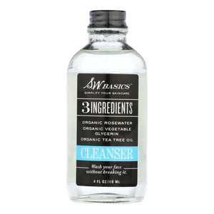 S.w. Basics - 3 Ingredients Cleanser - 4 Fl Oz. - Vita-Shoppe.com