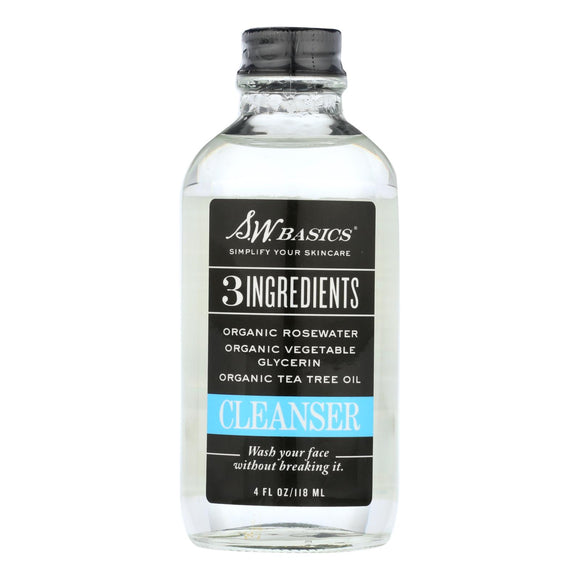 S.w. Basics - 3 Ingredients Cleanser - 4 Fl Oz. - Vita-Shoppe.com