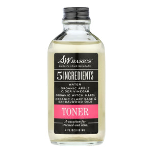 S.w. Basics - 5 Ingredients Toner - 4 Fl Oz. - Vita-Shoppe.com