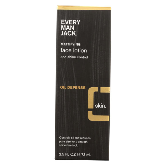 Every Man Jack Face Lotion - Fragrance Free - 2.5 Fl Oz. - Vita-Shoppe.com