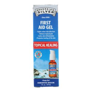 Sovereign Silver - First Aid Gel - 1 Each-1 Oz - Vita-Shoppe.com