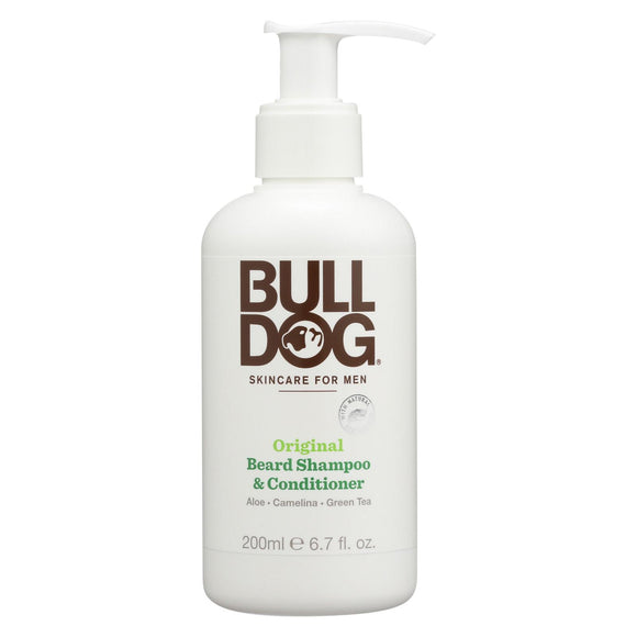Bulldog Natural Skincare Beard Shampoo - Conditioner - Original - 6.7 Fl Oz - Vita-Shoppe.com