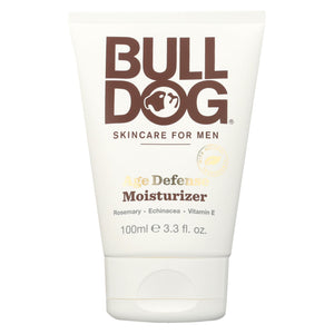 Bulldog Natural Skincare Moisturizer - Age Defense - 3.3 Fl Oz - Vita-Shoppe.com