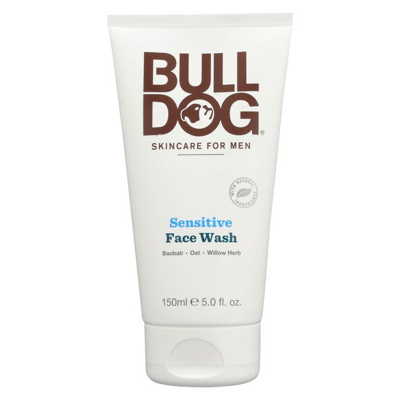 Bulldog Natural Skincare Face Wash - Sensitive - 5 Fl Oz - Vita-Shoppe.com