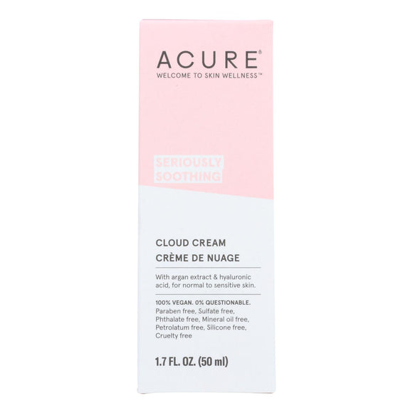Acure - Cream - Soothing - Cloud - 1.7 Fl Oz - Vita-Shoppe.com
