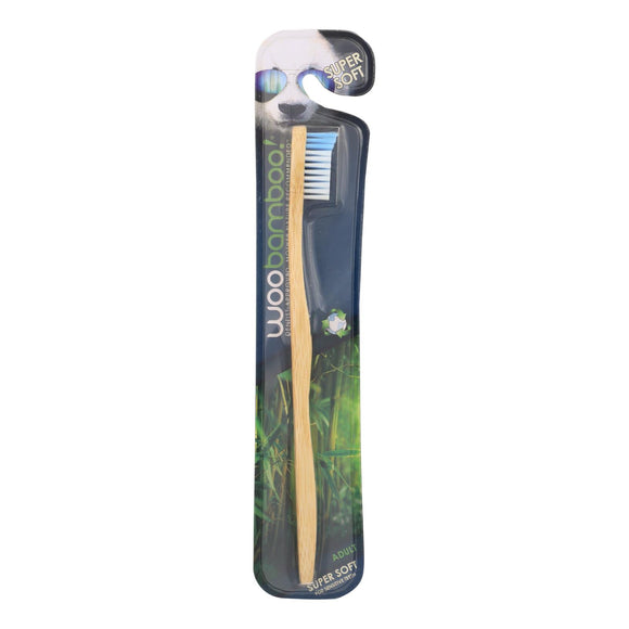 Woobamboo! Adult Super Soft Toothbrushes  - Case Of 6 - Ct - Vita-Shoppe.com