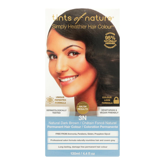 Tints Of Nature 3n Natural Dark Brown Hair Color  - 1 Each - 4.4 Fz - Vita-Shoppe.com