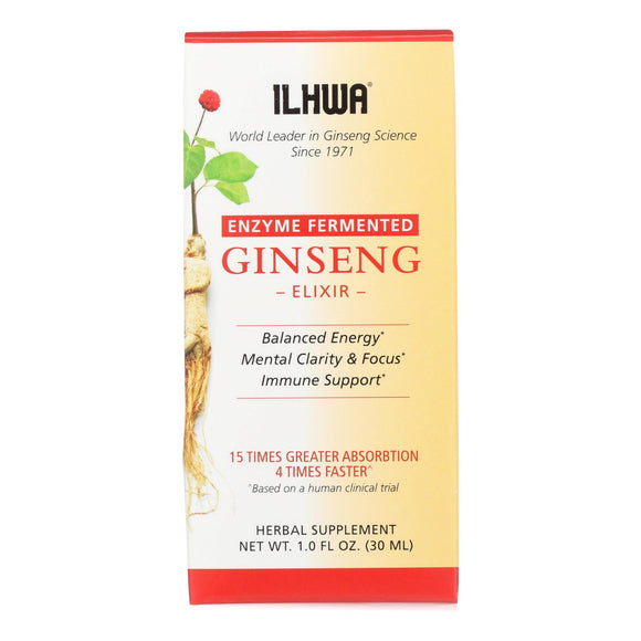 Ilhwa Enzyme Fermented Ginseng Elixir  - 1 Each - 30 Ml - Vita-Shoppe.com