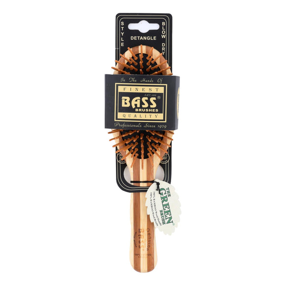 Bass Brushes - Bamboo Wood Bristle Brush - Large - 1 Count - Vita-Shoppe.com