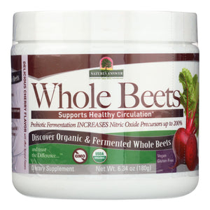 Nature's Answer - Whole Beets Powder Frmntd - 1 Each - 6.34 Oz - Vita-Shoppe.com