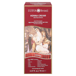 Surya Brasil - Henna Cream Copper - 1 Each-2.37 Oz - Vita-Shoppe.com