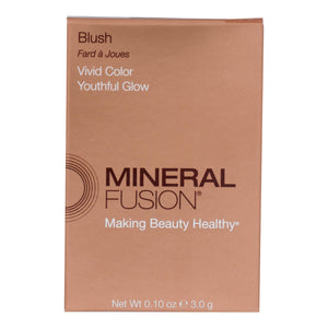 Mineral Fusion Blush, Harmony, Coral Shimmer, 0.10 oz - Vita-Shoppe.com
