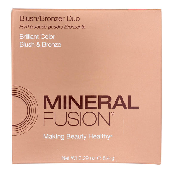 Mineral Fusion Minerals On A Mission Rio Blonzer Blush-bronzer Duo  - 1 Each - .29 Oz - Vita-Shoppe.com