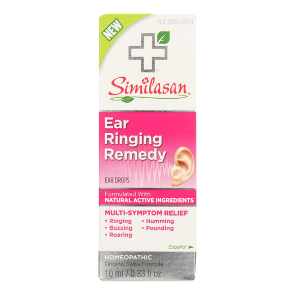 Similasan - Ear Ringing Remedy - 1 Each - .33 Fz - Vita-Shoppe.com