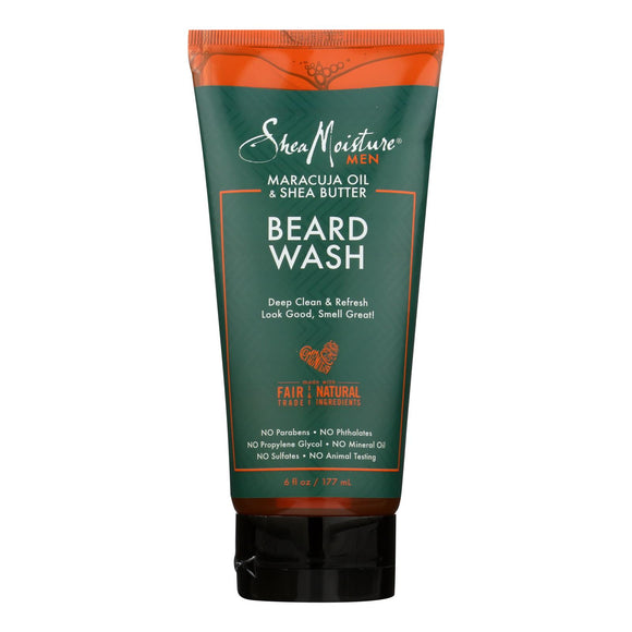 Shea Moisture - Beard Wash Maracuja&shea - 1 Each - 6 Oz - Vita-Shoppe.com