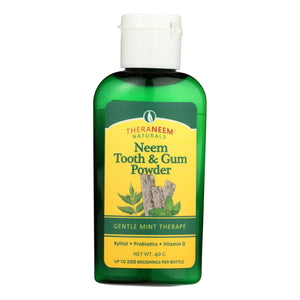 Theraneem Naturals Gentle Mint Therape Neem Tooth & Gum Powder  - 1 Each - 40 Grm - Vita-Shoppe.com