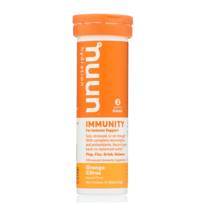 Nuun Hydration - Drink Tab Immun Orange Ctrs - Case Of 8 - 10 Tab - Vita-Shoppe.com