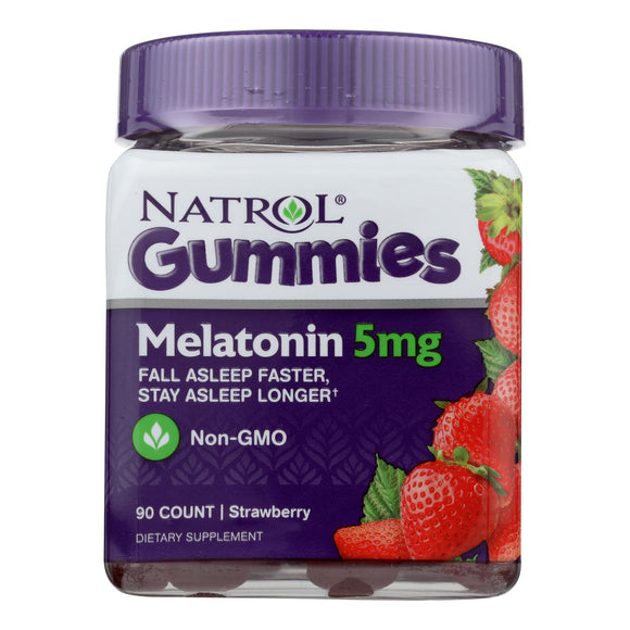 Natrol - Melatonin Gummies 5 Mg - 1 Each - 90 Ct - Vita-Shoppe.com