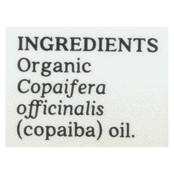 Aura Cacia Essential Oil - Copaiba - Case Of 1 - .25 Fl Oz. - Vita-Shoppe.com