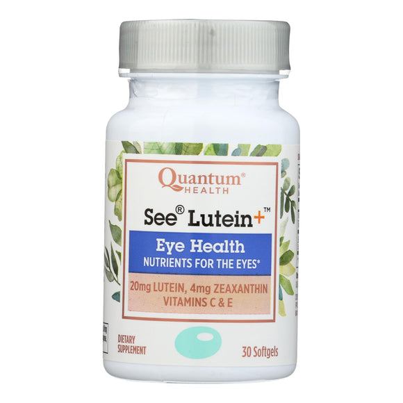 Quantum Research - See Lutein Eye Health - 1 Each - 30 Sgel - Vita-Shoppe.com