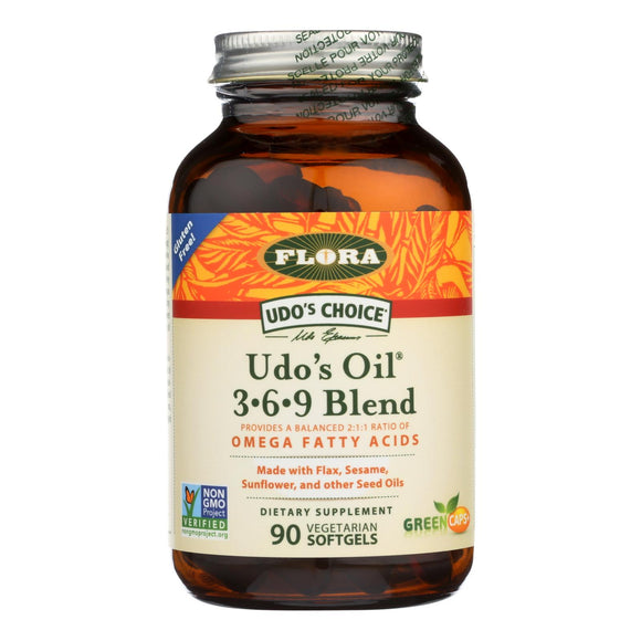 Flora Inc - Udo's Oil 369 Blend - Ea Of 1-90 Sgel - Vita-Shoppe.com