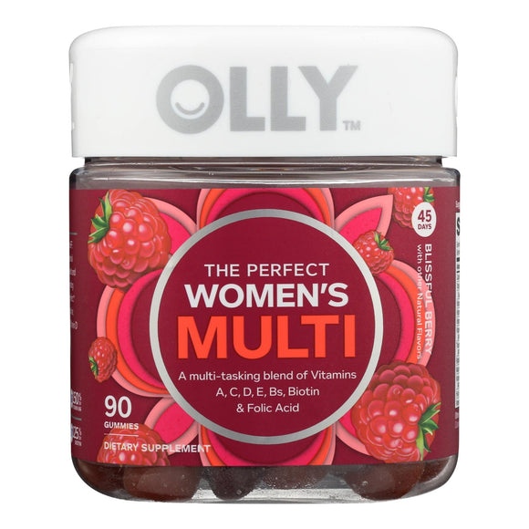 Olly - Vitamins Multi Womens Berry - 1 Each - 90 Ct - Vita-Shoppe.com