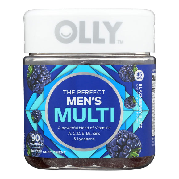Olly - Vitamins Multi Mens Blkbr - 1 Each - 90 Ct - Vita-Shoppe.com