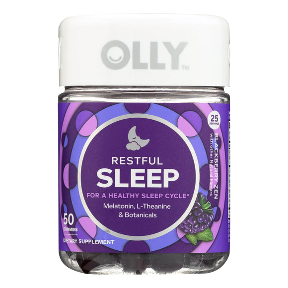 Olly - Supp Restful Sleep Blkbry - 1 Each - 50 Ct - Vita-Shoppe.com