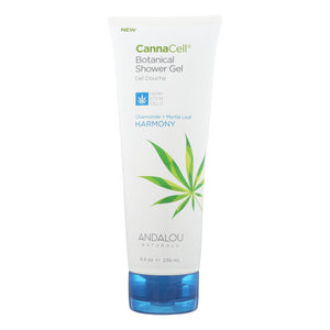 Andalou Naturals Shower Gel Chamomile + Myrtle Leaf - 1 Each - 8 Fl Oz. - Vita-Shoppe.com