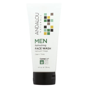 Andalou Naturals - Face Wash - Men's Refreshing - 6 Fl Oz. - Vita-Shoppe.com