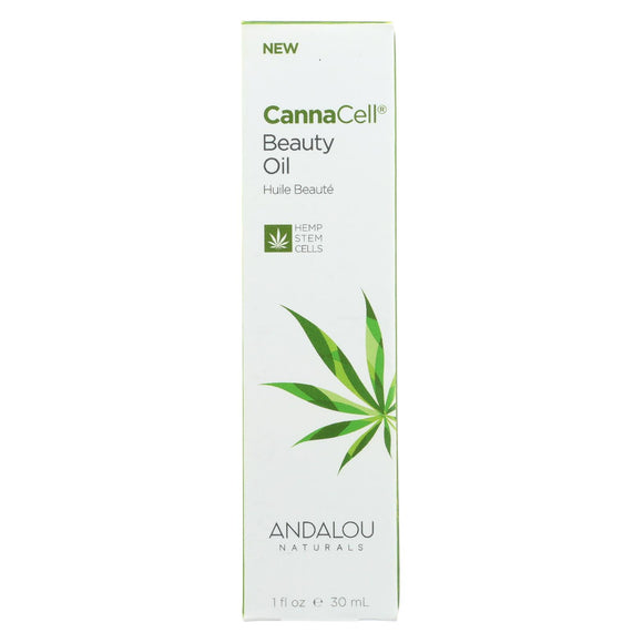 Andalou Naturals - Cannacell Beauty Oil - 1 Fl Oz. - Vita-Shoppe.com